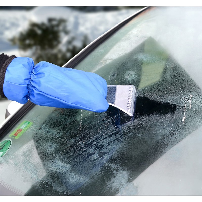 Handschuh-Eiskratzer "Nie mehr kalte Hände", gefüttert, Gr. L (Geräte zum