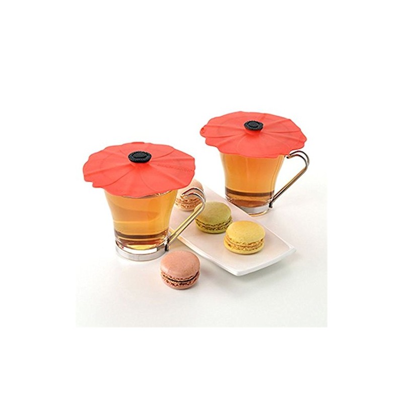 Set of 4 Charles Viancin Silicone Drink Covers – Wine