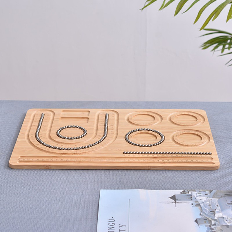 Bamboo Combo Beading Board DIY Accurate Size Free Arrangement Bracelet