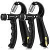 Nouriosh Hand Grip Strengthener Counting Forearm Trainer Workout Kit, 11-132Lbs