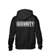 Smart People Clothing Security Hoodie, Reflective Logo, Party Bouncer Hoodie,