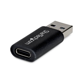 StarTech USB-A to USB-C Adapter, USB 10Gbps, Male to Female, Compact