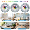 CLXEAST 8.5 Inch Learning Clocks for Kids,Night Light Table/Desk Clock,
