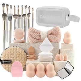 38 Piezas Makeup Brush Set, Brochas de Maquillaje Profesional