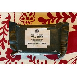 THE BODY SHOP TEA TREE PURIFYING SOAP, 3.5 OZ BAR, ORIGINAL FORMULA, RARE