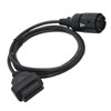 CYTGOUPER 10 Pin to 16 Pin Motorcycle Scanner OBD2 Adapter,