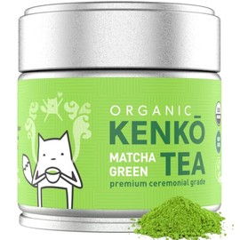 Kenko Organic Ceremonial Grade Matcha Green Tea Powder - 1 oz