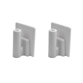 KOLEOLL 2 Pack 241779401 Refrigerator Door Mullion Hinge Compatible with Frigidaire Electrolux Kenmore Replaces 1512662 AP4393564 PS2358752