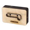 Leather Punching Cutting Die Number 1 Shape High Hardness Alloy