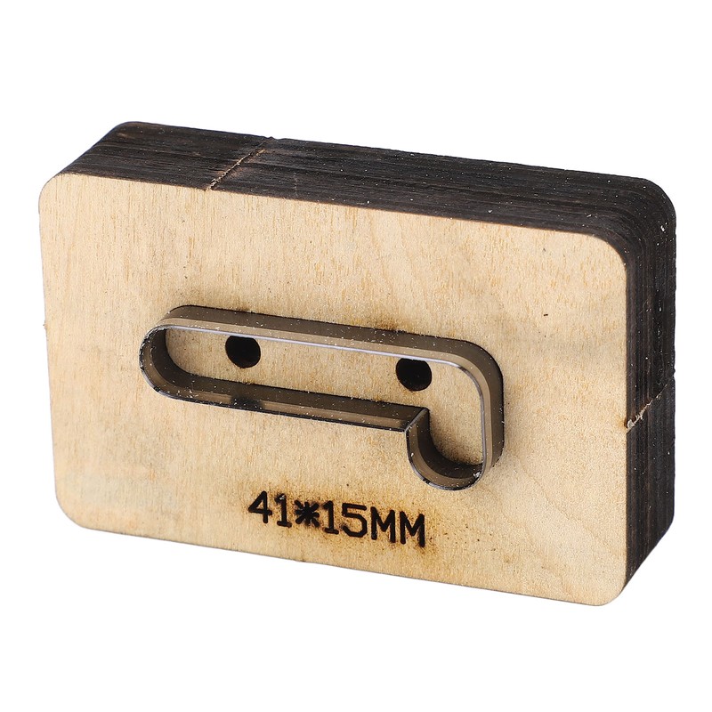 Leather Punching Cutting Die Number 1 Shape High Hardness Alloy