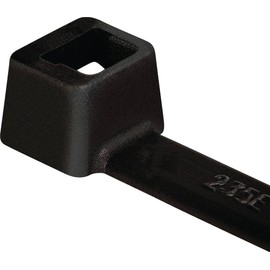 HellermannTyton 111-01917 T18R-PP-BK Cable Ties 101.60 mm 2.50 mm Chemical Resistance Pack of 100