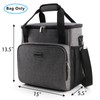 BAGLHER Coffee Maker Storage Bag, Waterproof Travel Carrying Organizer Case,