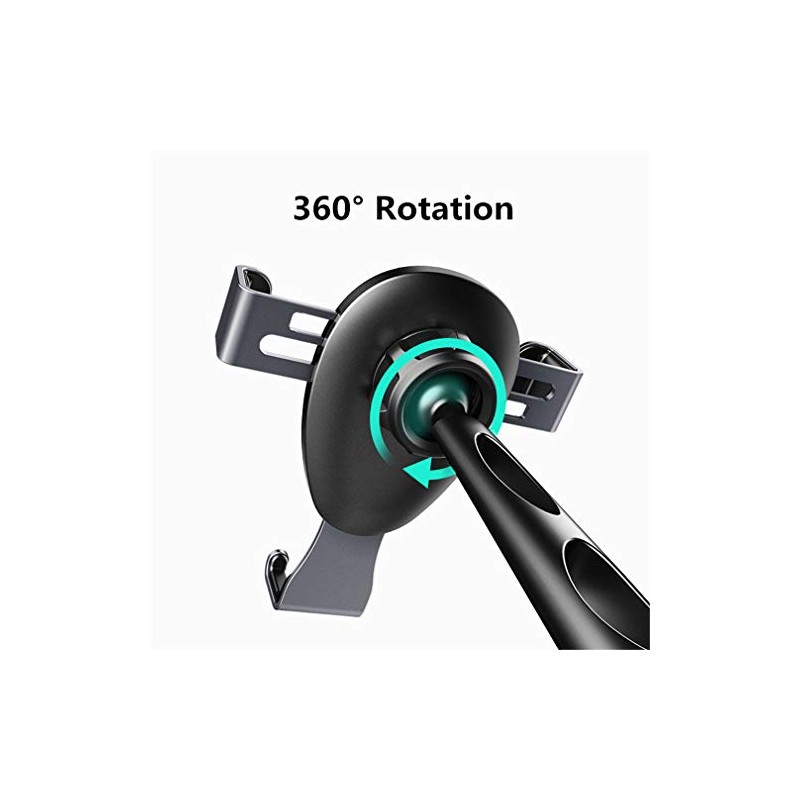 Car Phone Holder, Gravity Cell Phone Car Mount Rotation Auto