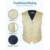S.H. Churchill & Co. Boys 4 Piece Formal Paisley Vest