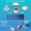Vzyhik Pool Lights for Inground Pool LED Pool Light Bulb