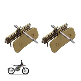 DEFIYEAR 2PCS for Surron Brake Pads, Disc Brake Pads for Surron Sur Ron Light Bee X, Segway X160/X260, Motorcycle Brake Pad, Brake Pads Set for Electric Dirt Bike Brake Pads & Motorbike Parts