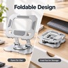 Foldable Tablet & Phone Stand for Desktop Use – 360°