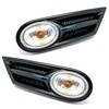Side Indicator Repeater Scuttle Trims with Clear Lens - Includes