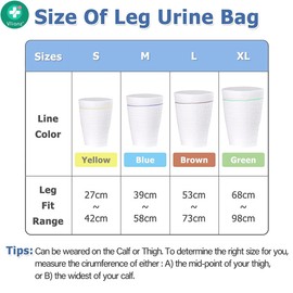 Vlianz 3PCS Catheter Bag Holder Fabric Catheter Sleeves Urine Bag Holder - Fix Catheter Sleeves Stay in Place Foley Catheter Leg Bag Holder for Men or Women Wheelchairs (Pack of 3) (Medium)