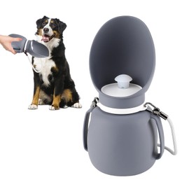 Botella de agua para perro, 26 onzas, dispensador de agua portátil para perros, botella de agua de viaje para exteriores, senderismo, viajes