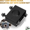 Brake Block Mounting Set with Screw Nut for Club Car