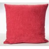 CB Home Large Soft 24in x 24in Chenille Stripe Cushion