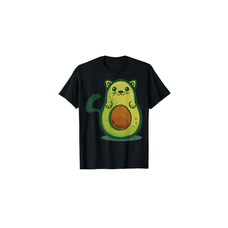 Cute Cartoon Avocado Character For Kids T-Shirt
