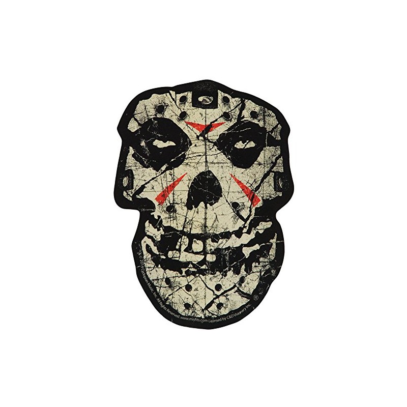 C&D Visionary Misfits Crystal Lake Skull Sticker
