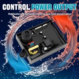 FOMIUZY RV Water Heater Control Circuit Board Parts Fit for Atwood GC10A-4E GC6AA-10E GCH6A-10E GCH6A-10E GC10A-4E WH-6GEA Replaces 91365 Dometic P/N 93305 91346 93851 Gas & Electric Hot Board 12V
