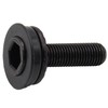 GT Crank Fixing Bolt M8x25mm 1pc for BMX Black