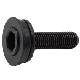 GT Crank Fixing Bolt M8x25mm 1pc for BMX Black
