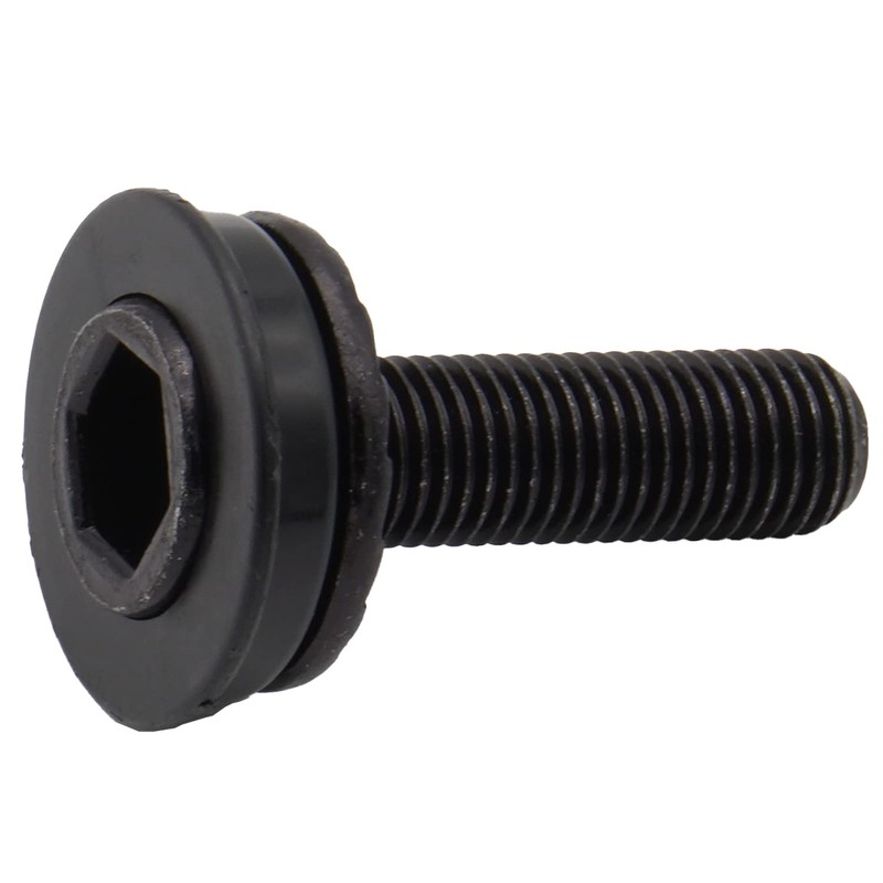 GT Crank Fixing Bolt M8x25mm 1pc for BMX Black