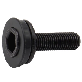 GT Crank Fixing Bolt M8x25mm 1pc for BMX Black