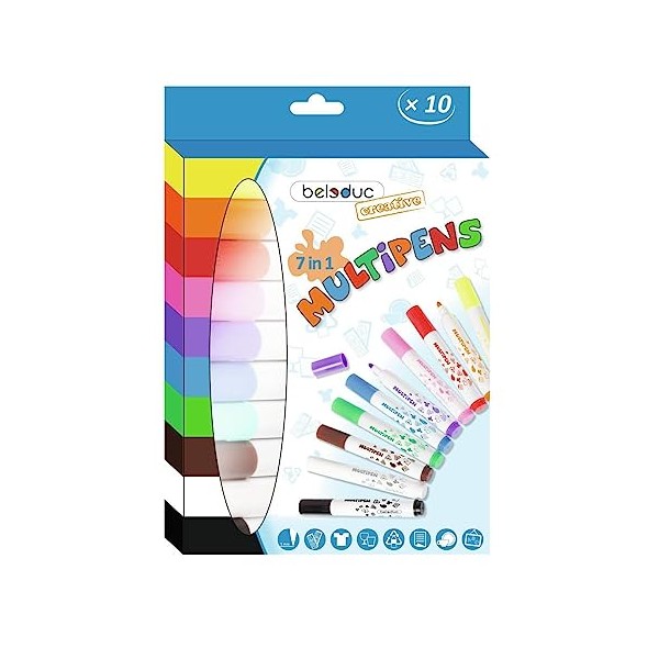 Beleduc Textile Pens, Set of 10