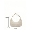 SHENHE Women's Chain Top Handle Mini Hobo Crescent Bag Small