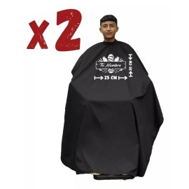 2 Capas Para Corte De Pelo Personalizadas + Repente Al Agua