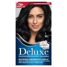 Deluxe Tinte Permanente 1 Negro Profundo | Crema, Todo tipo de cabello