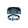 LXSSLY 8mm Natural Volcanic Stone Bracelets for Men,Yoga Luminous Cross