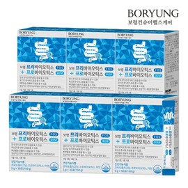 Boryeong 보령 프리 프로 바이오틱스 유산균 6박스 Boryeong Free Probiotics Lactobacillus 6 Boxes
