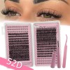 Kit De Extensión De Pestañas Naturales De 480 Piezas