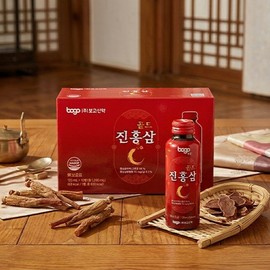 Bogo-on [보고신약] 진홍삼 골드 120mlx10병 1박스 [New Report] Red Ginseng Gold 120ml x 10 bottles 1 box