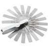 Powerbuilt 17 Blade Merric and SAE Feeler Gauge, 17 Blade: