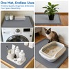 Silicone Washing Machine Cover Mat Waterproof Washer Dryer Top Protector