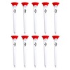 Callaway Par-Tee Plastic Golf Tees - 10 Pack (Red)