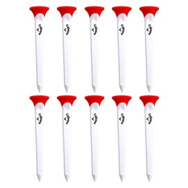 Callaway Par-Tee Plastic Golf Tees - 10 Pack (Red)