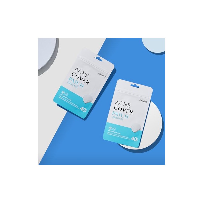 Avarelle Acne Cover Spot Patch Hydrocolloid, Tea Tree & Calendula