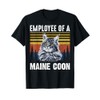 Cat - Employee of a Mine Coon T-Shirt