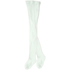 Baby Story Baby & Kids Cotton Blend Tights White Nm10001 Made in Japan (25.5 inch)