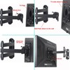 VideoSecu Articulating Swing Tilt Arm TV Wall Mount for Most