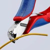 クニペックス KNIPEX 6442-115 エレクトロニクスエンドカッティングニッパー